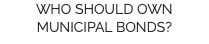 WHO SHOULD OWN MUNICIPAL BONDS?